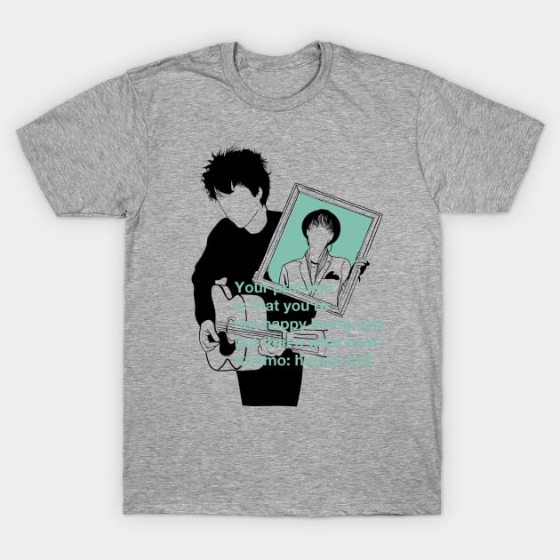 Cosmo: Happy-sad - Sing Street T-Shirt by quadrin